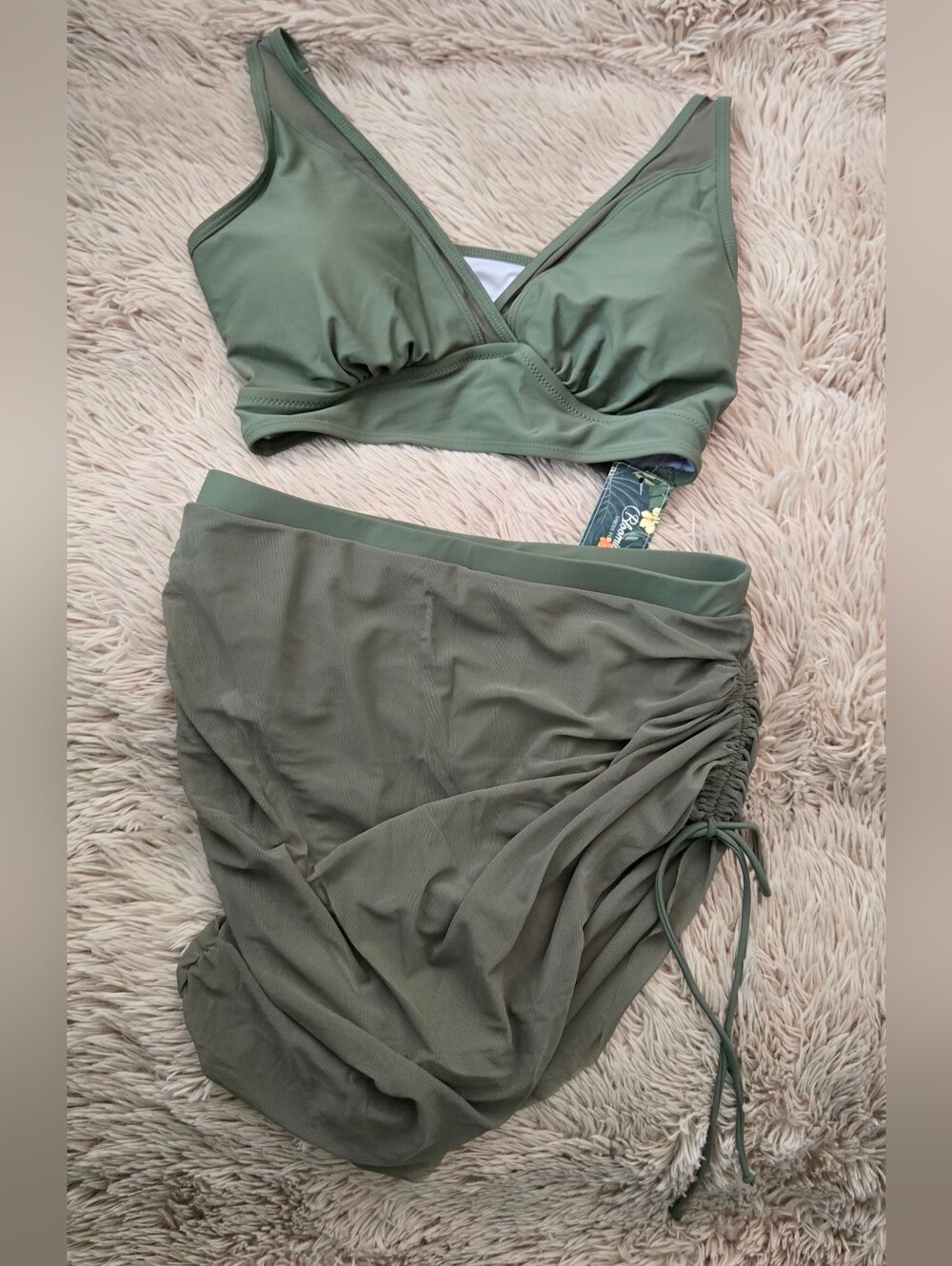 Blooming Jelly High Waisted Bikini #1328 - Picture 3 of 12